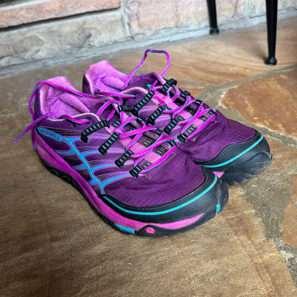 Merrell All Out Rush trail running shoe - women’s size 11 - very lightly used